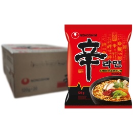 농심 신라면 Instant Noodles Shin Ramyun (120g/20)