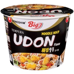 농심 튀김우동 큰사발면 Instant Noodles Tempura Udon Big Bowl (111g/16)