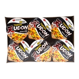 농심 튀김우동 작은사발면 Instant Noodles Tempura Udon Cup (62g/12)
