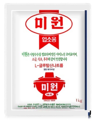 Miwon, glutaminian monosodowy, Daesang (1kg/20)