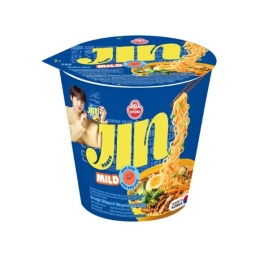 Ramen koreański, Jin Mild Small Cup, Ottogi (65g/6)_BTS edition