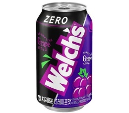 ZERO Welch's Woda musująca o smaku winogronowym (355ml/24)